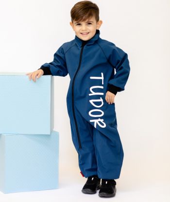 Waterproof Softshell Overall Comfy Hot Petrol Bodysuit