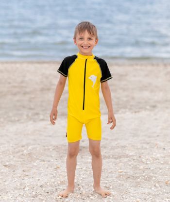 Swimsuit Yellow/Black